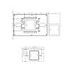 PANEL WEWNĘTRZNY SCP3044A-BZ IP / Wi-Fi / 4-Wire DAHUA