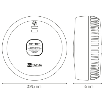CZUJKA DYMU SD-88A2 EL HOME