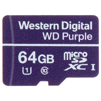 KARTA PAMIĘCI SD-MICRO-10/64-WD microSD UHS-I, SDXC 64 GB Western Digital