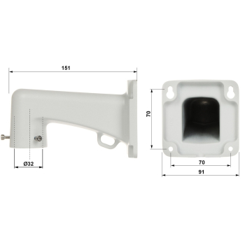 KAMERA IP OBROTOWA ZEWNĘTRZNA SD3D416NB-GNY WizSense - 4 Mpx 5 ... 80 mm DAHUA