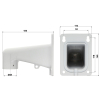 KAMERA IP SZYBKOOBROTOWA SD6CE245U-HNI - 1080p 3.95 ... 177.7 mm DAHUA
