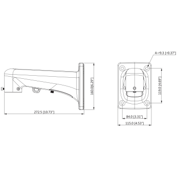 KAMERA IP SZYBKOOBROTOWA SD8A440-HNF-PA - 4 Mpx, 5.6 ... 223 mm DAHUA