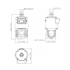 KAMERA IP SZYBKOOBROTOWA SDT4E425-4F-GB-A-PV1-S2 PANORAMICZNA TiOC WizSense Smart Dual Light - 4 Mpx 5 ... 125 mm, 2.8 mm DAHUA