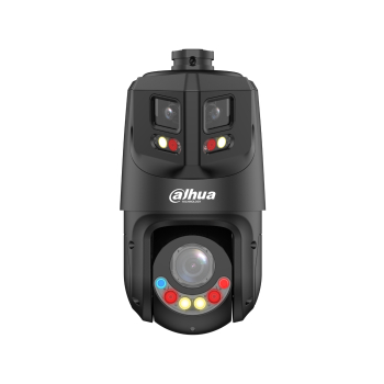 KAMERA IP SZYBKOOBROTOWA SDT4E425-8P-GB-APV1-BLACK TiOC WizSense Smart Dual Light 4 Mpx 5...125 mm + 8 Mpx PANORAMICZNA, DAHUA