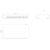 Switch POE SG4010P 8-PORTOWY + 2X UPLINK DAHUA