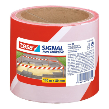 TAŚMA OSTRZEGAWCZA SIGNAL-NONADHESIVE/100X80 TESA