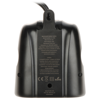 INTELIGENTNY ROZGAŁĘŹNIK ELEKTRYCZNY ZEWNĘTRZNY SL-PS34 Wi-Fi, Tuya Smart