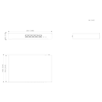 SWITCH   SMG1005 5-PORTOWY Multi-Giga DAHUA