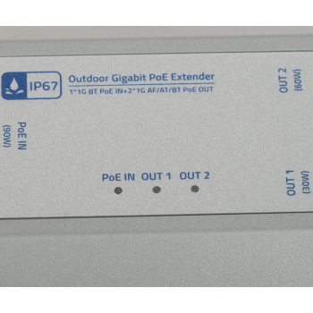 EXTENDER ETHERNET+PoE SPT-POE/2-POE-1G-IP67