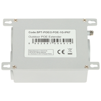 EXTENDER ETHERNET+PoE SPT-POE/2-POE-1G-IP67