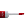 SILIKON SANITARNY SSA-310-BI KARTUSZ 310 ml BIAŁY WKRĘT-MET KLIMAS