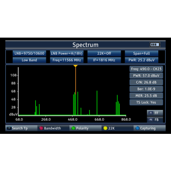 UNIWERSALNY MIERNIK ST-6986 DVB-T/T2 DVB-S/S2 DVB-C SIGNAL