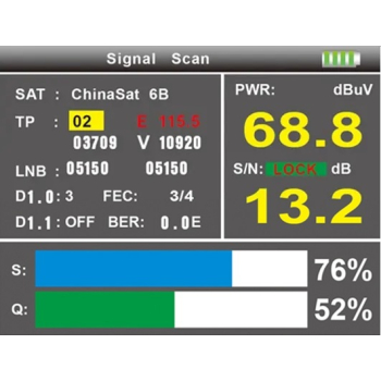 UNIWERSALNY MIERNIK STC-23 DVB-T/T2 DVB-S/S2 DVB-C Spacetronik