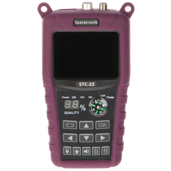 UNIWERSALNY MIERNIK STC-23 DVB-T/T2 DVB-S/S2 DVB-C Spacetronik