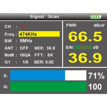 UNIWERSALNY MIERNIK STC-23 DVB-T/T2 DVB-S/S2 DVB-C Spacetronik