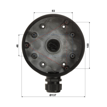 UCHWYT KAMERY STG-1280ZJ-DM21(BLACK) STG