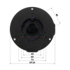 UCHWYT KAMERY STG-PFA130-E(BLACK) STG