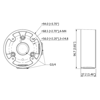 UCHWYT KAMERY STG-PFA13A-E STG