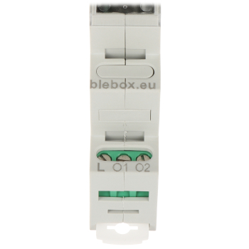 PODWÓJNY INTELIGENTNY PRZEŁĄCZNIK SWITCHBOX-D-DIN/BLEBOX Wi-Fi, 230 V AC