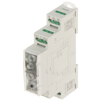 PODWÓJNY INTELIGENTNY PRZEŁĄCZNIK SWITCHBOX-D-DIN/BLEBOX Wi-Fi, 230 V AC