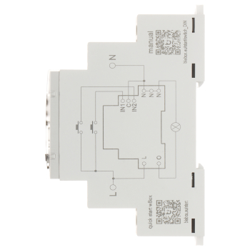 INTELIGENTNY PRZEŁĄCZNIK SWITCHBOX-DIN/BLEBOX Wi-Fi, 230 V AC