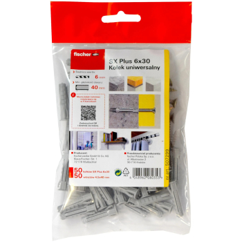 UNIWERSALNY KOŁEK ROZPOROWY SX-PLUS-6X30S*P50 Fischer