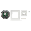 GNIAZDO KOŃCOWE RJ-45 SX9-1-5E-UTP-WH SOLARIX