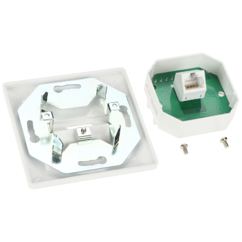 GNIAZDO KOŃCOWE RJ-45 SX9-1-5E-UTP-WH SOLARIX
