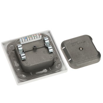 GNIAZDO KOŃCOWE RJ-45 SX9-1-6-STP-WH SOLARIX