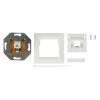 GNIAZDO KOŃCOWE RJ-45 SX9-1-6-UTP-WH SOLARIX