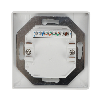 GNIAZDO KOŃCOWE RJ-45 SX9-1-6-UTP-WH SOLARIX