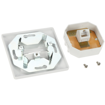 GNIAZDO KOŃCOWE RJ-45 SX9-1-6-UTP-WH SOLARIX