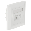 GNIAZDO KOŃCOWE RJ-45 SX9-1-6-UTP-WH SOLARIX