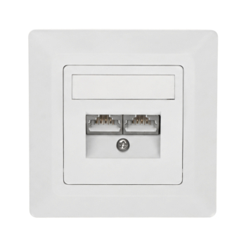 GNIAZDO KOŃCOWE RJ-45 SX9-2-5E-STP-WH SOLARIX