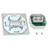 GNIAZDO KOŃCOWE RJ-45 SX9-2-5E-UTP-WH SOLARIX