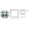 GNIAZDO KOŃCOWE RJ-45 SX9-2-5E-UTP-WH SOLARIX