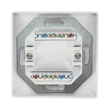 GNIAZDO KOŃCOWE RJ-45 SX9-2-5E-UTP-WH SOLARIX
