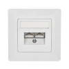 GNIAZDO KOŃCOWE RJ-45 SX9-2-6-STP-WH SOLARIX