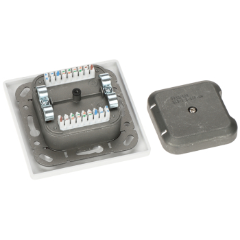 GNIAZDO KOŃCOWE RJ-45 SX9-2-6-STP-WH SOLARIX