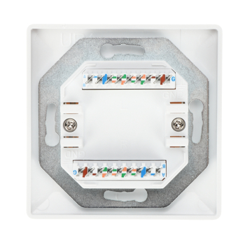 GNIAZDO KOŃCOWE RJ-45 SX9-2-6-UTP-WH SOLARIX