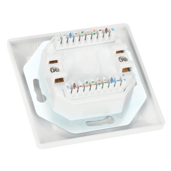 GNIAZDO KOŃCOWE RJ-45 SX9-2-6-UTP-WH SOLARIX