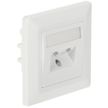 GNIAZDO KOŃCOWE RJ-45 SX9-2-6-UTP-WH SOLARIX