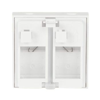 GNIAZDO MODULARNE KEYSTONE SXF-M-2-45-WH-P SOLARIX