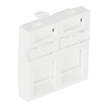 GNIAZDO MODULARNE KEYSTONE SXF-M-2-45-WH-P SOLARIX