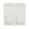 GNIAZDO MODULARNE KEYSTONE KĄTOWE SXF-M-2-45-WH-U SOLARIX