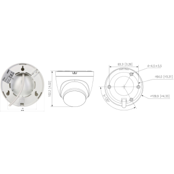 KAMERA IP T3A-PV-0280B Wi-Fi 6, Smart Dual Light Active Deterrence - 3 Mpx 2.8 mm DAHUA