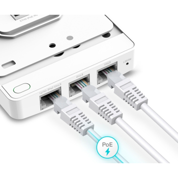 PUNKT DOSTĘPOWY TL-EAP615-WALL 2.4 GHz, 5 GHz 574 Mb/s + 1201 Mb/s TP-LINK