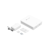 BIURKOWY PUNKT DOSTĘPOWY TL-EAP650-DESKTOP Wi-Fi 6, 2.4 GHz, 5 GHz 574 Mb/s + 2402 Mb/s TP-LINK