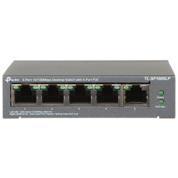 SWITCH POE TL-SF1005LP 5-PORTOWY TP-LINK