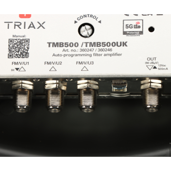PROGRAMOWALNY WZMACNIACZ WIELOZAKRESOWY TMB-500 TRIAX